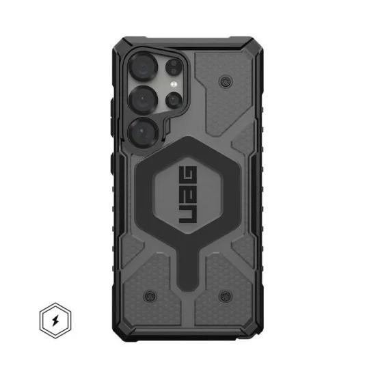 Cover Samsung S25 Ultra Pathfinder Clear Magsafe Case Uag - Black
